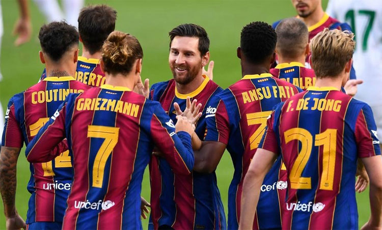 Đội Barcelona và hi vọng của fan hâm mộ về cúp vô địch La Liga